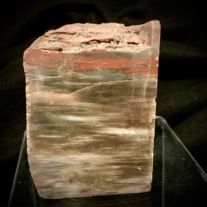 🪨Banded Chalcedony / Jasper Specimen | Red & Gray Layering | 12.5 oz